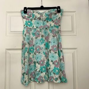 JUNIORS STRAPLESS DRESS : SIZE SMALL